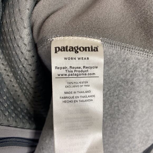 Patagonia Jacket Mens XL Feather Grey Better Sweater Full Zip - Picture 7 of 7